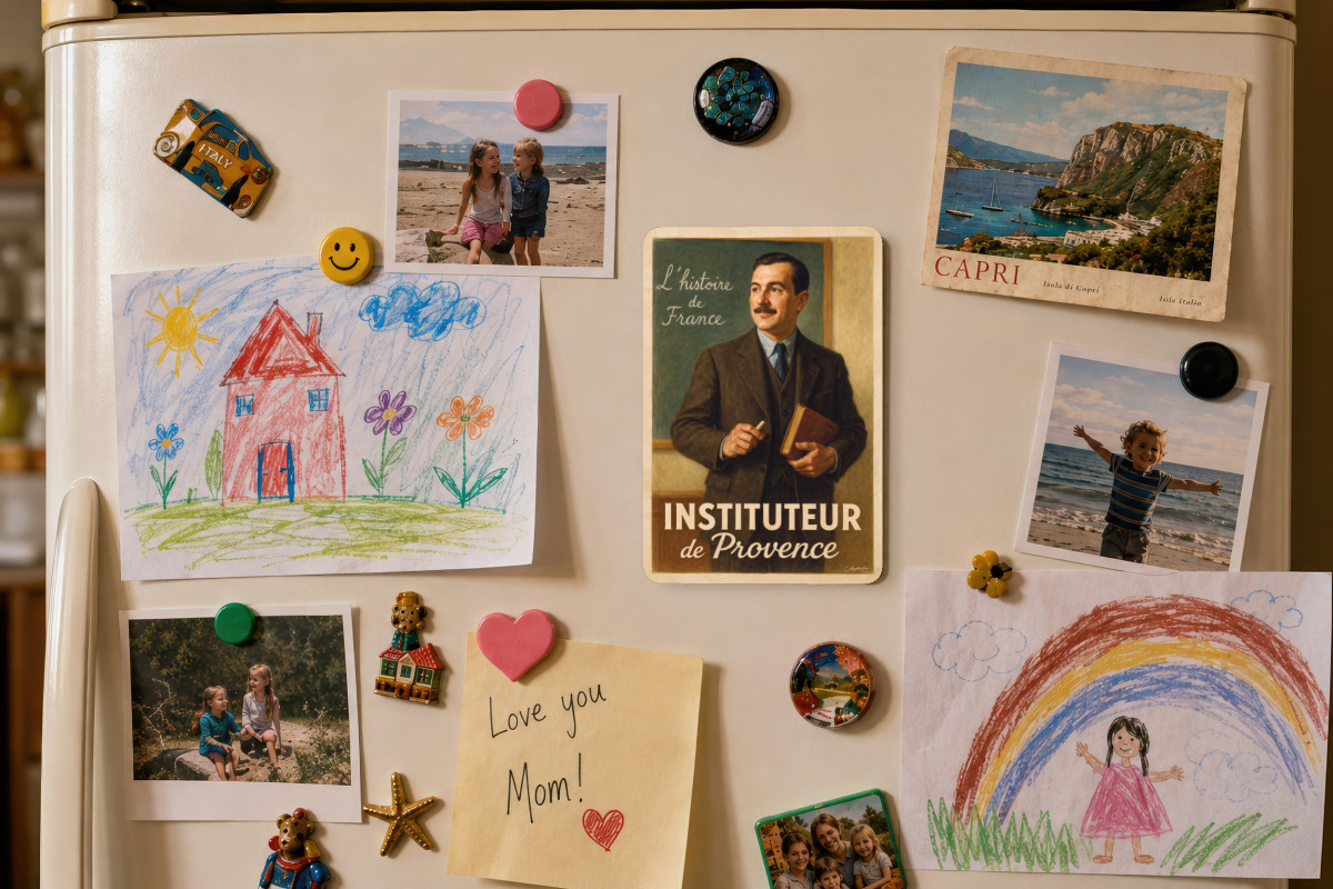 Mockup magnet 03 — Magnet Instituteur de Provence – Leçon d’Histoire