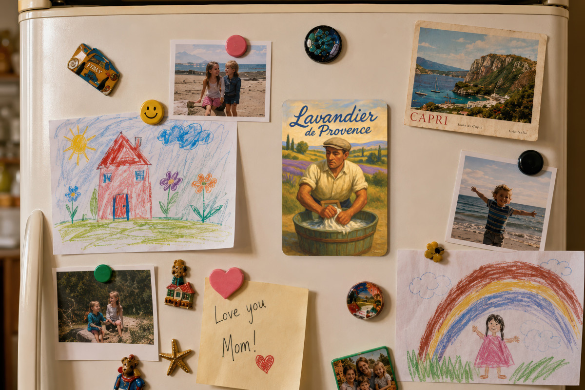 Mockup magnet 03 — Magnet Lavandier de Provence – Le geste ancien