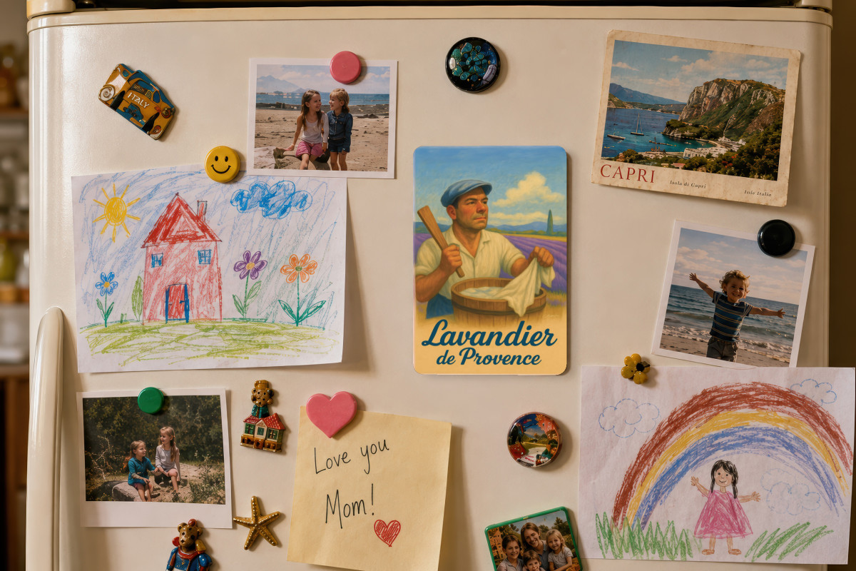 Mockup magnet 03 — Magnet Lavandier de Provence