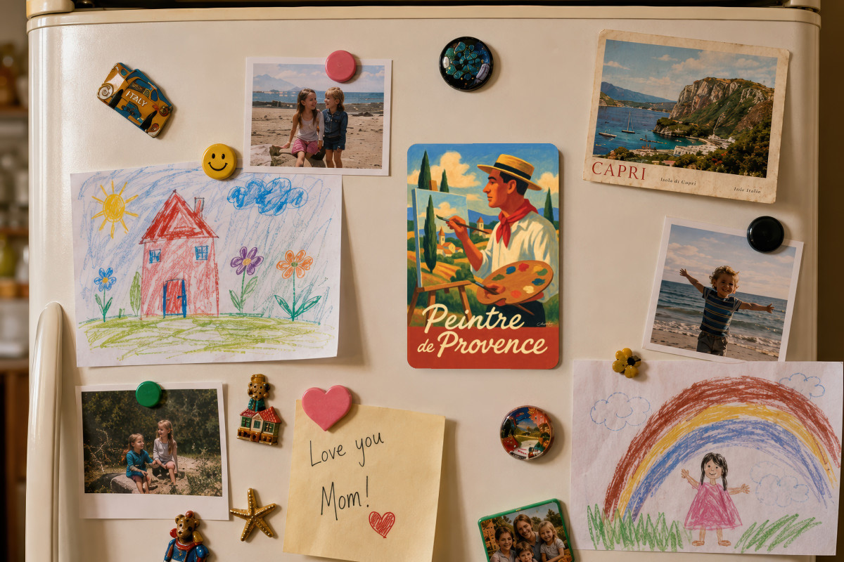 Mockup magnet 03 — Magnet Peintre de Provence – Couleurs du Midi