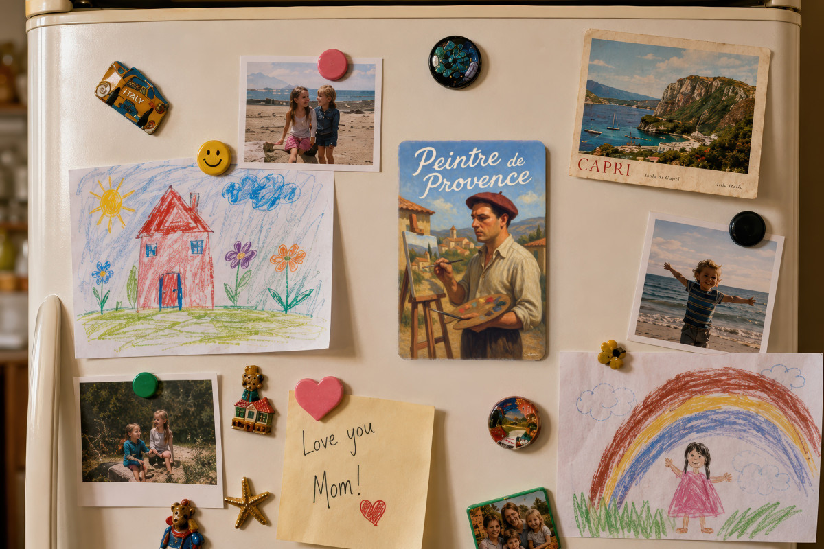 Mockup magnet 03 — Magnet Peintre de Provence – L’œil et la main