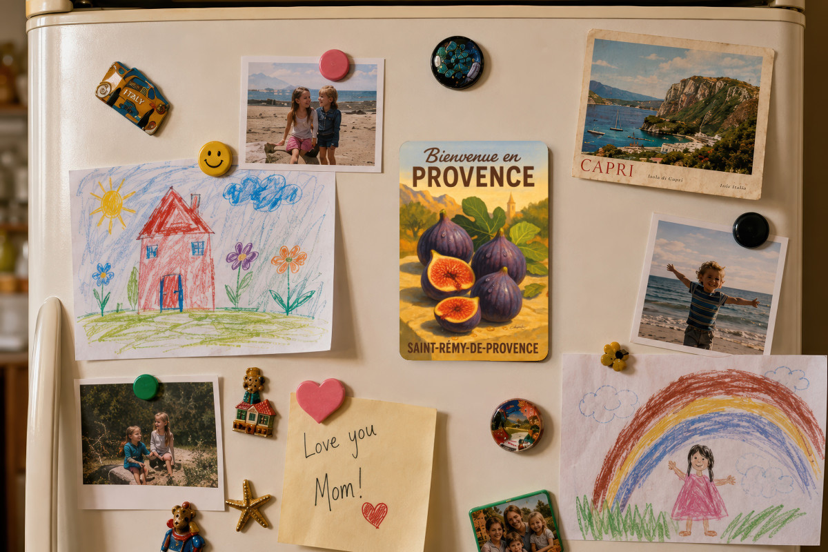 Mockup magnet 03 — Magnet Cœur de figue – Trésor sucré de Saint-Rémy