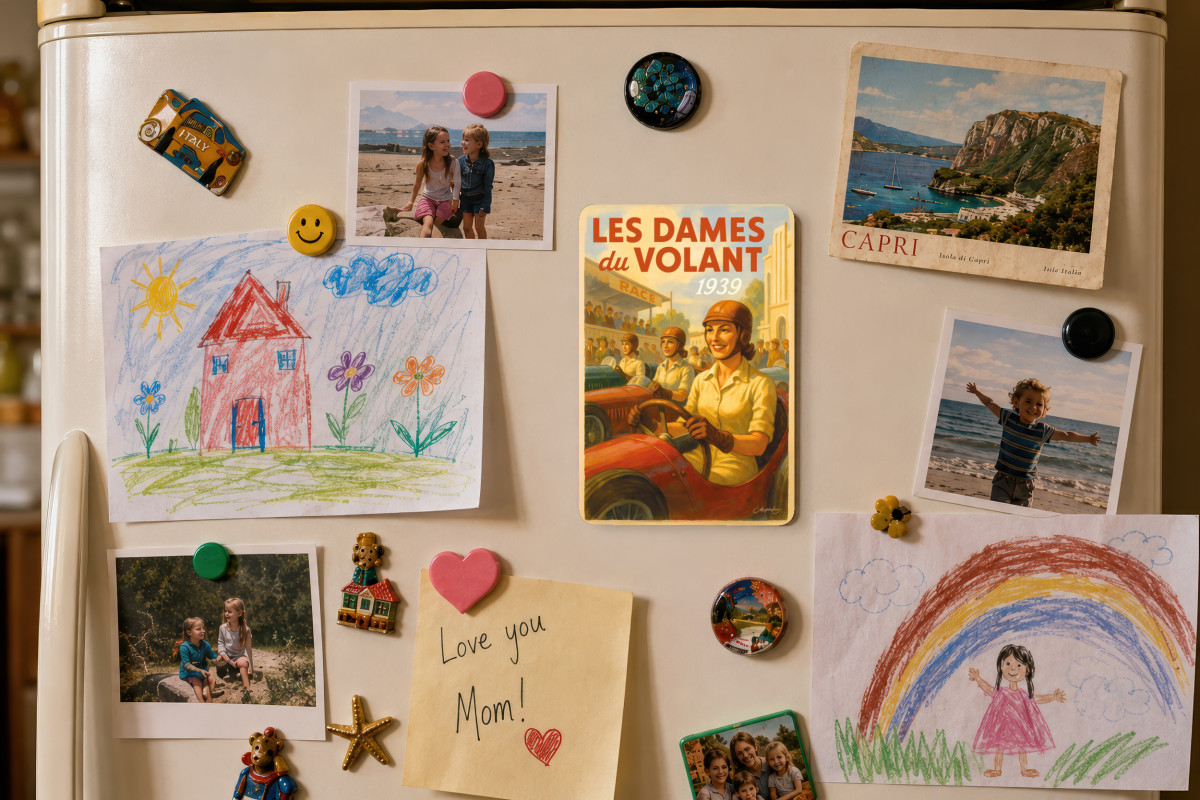 Mockup magnet 03 — Magnet Les dames du volant 1939