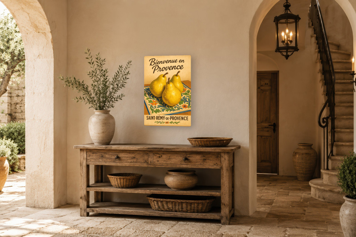 V01-24 — Douceur d’automne – Poire dorée de Provence