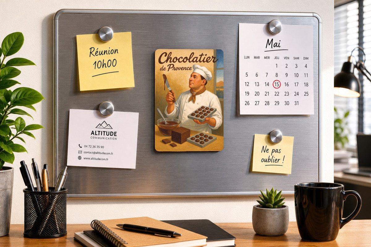 Mockup magnet 04 — Magnet Chocolatier de Provence