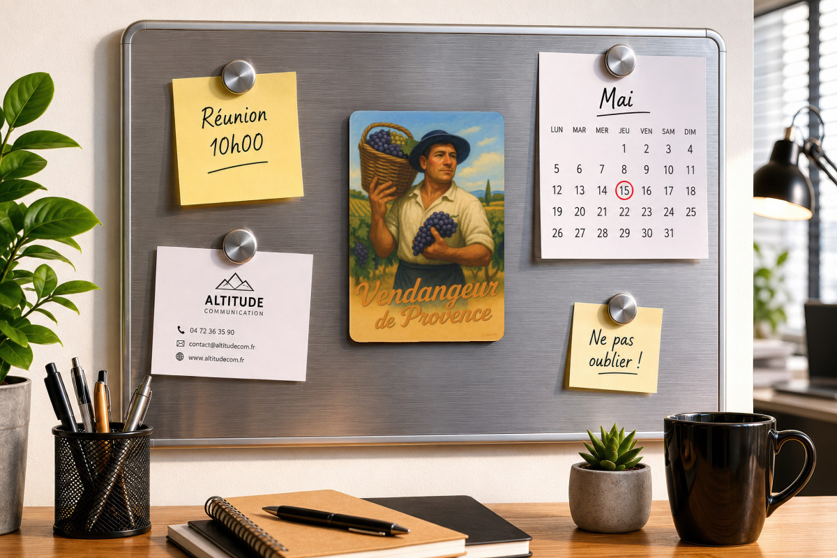 Mockup magnet 04 — Magnet Vendangeur de Provence