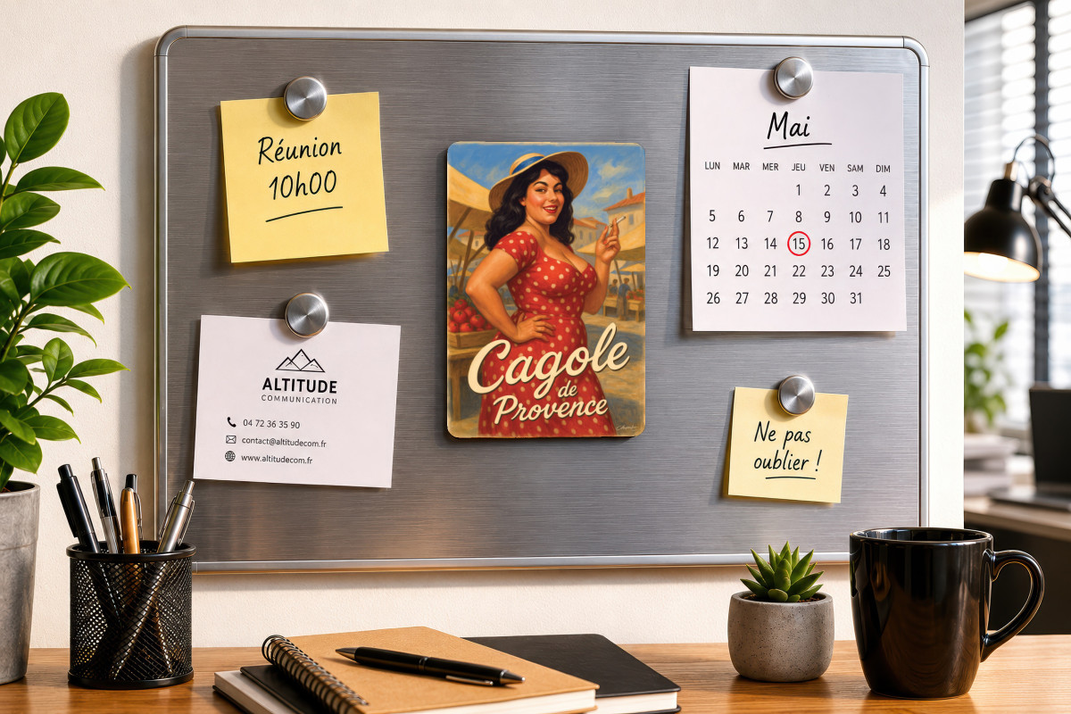 Mockup magnet 04 — Magnet Cagole de Provence – La reine du marché