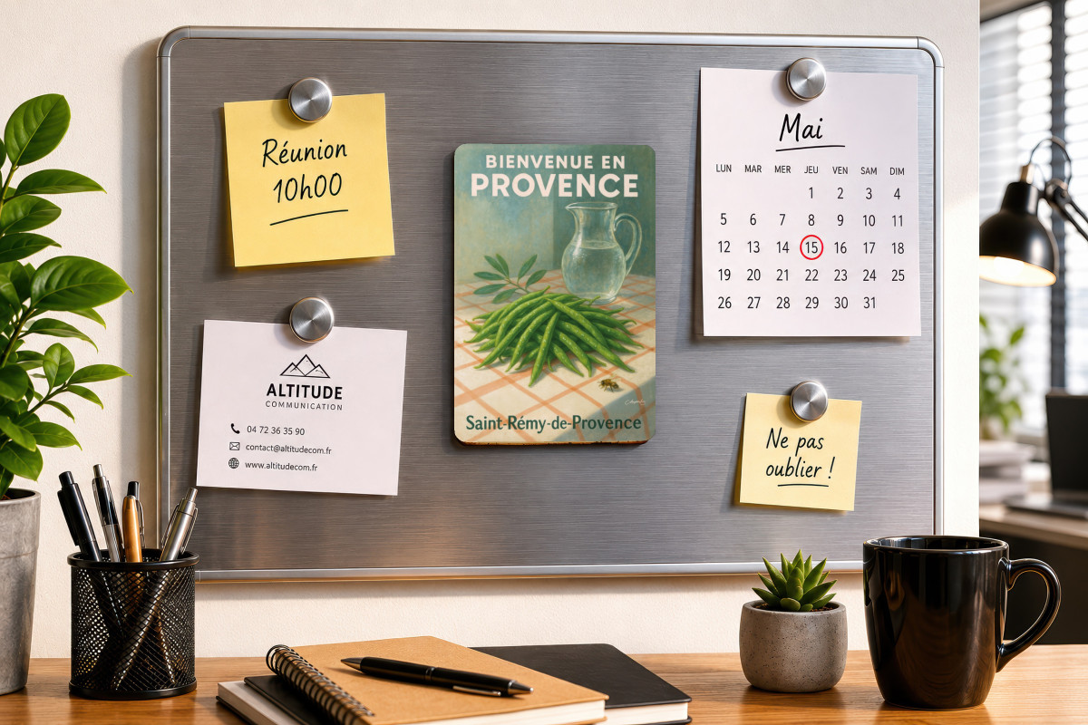 Mockup magnet 04 — Magnet Haricots de Provence – Simplicité Gourmande