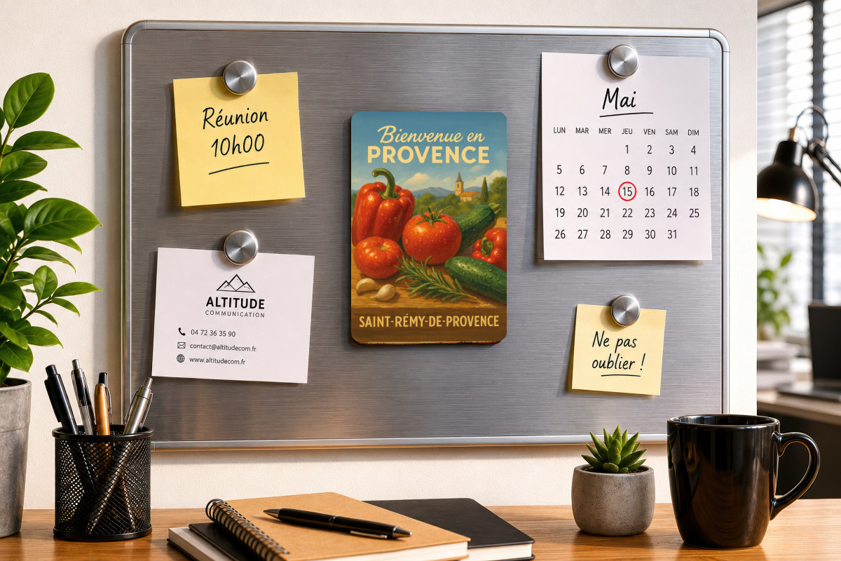 Mockup magnet 04 — Magnet Légumes de Provence – Saveurs du Terroir