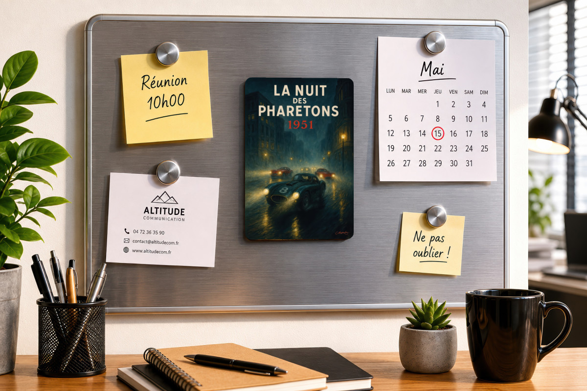 Mockup magnet 04 — Magnet La nuit des pharetons 1951