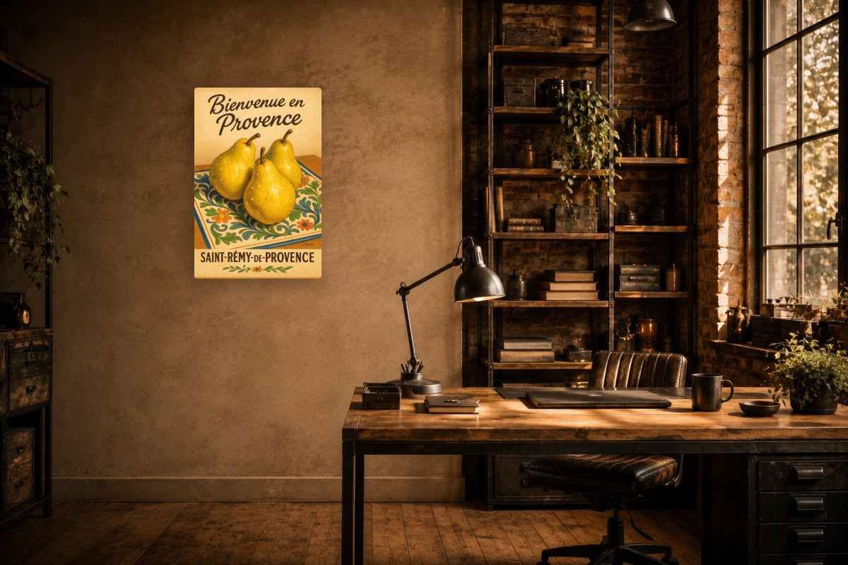 V02-15 — Douceur d’automne – Poire dorée de Provence