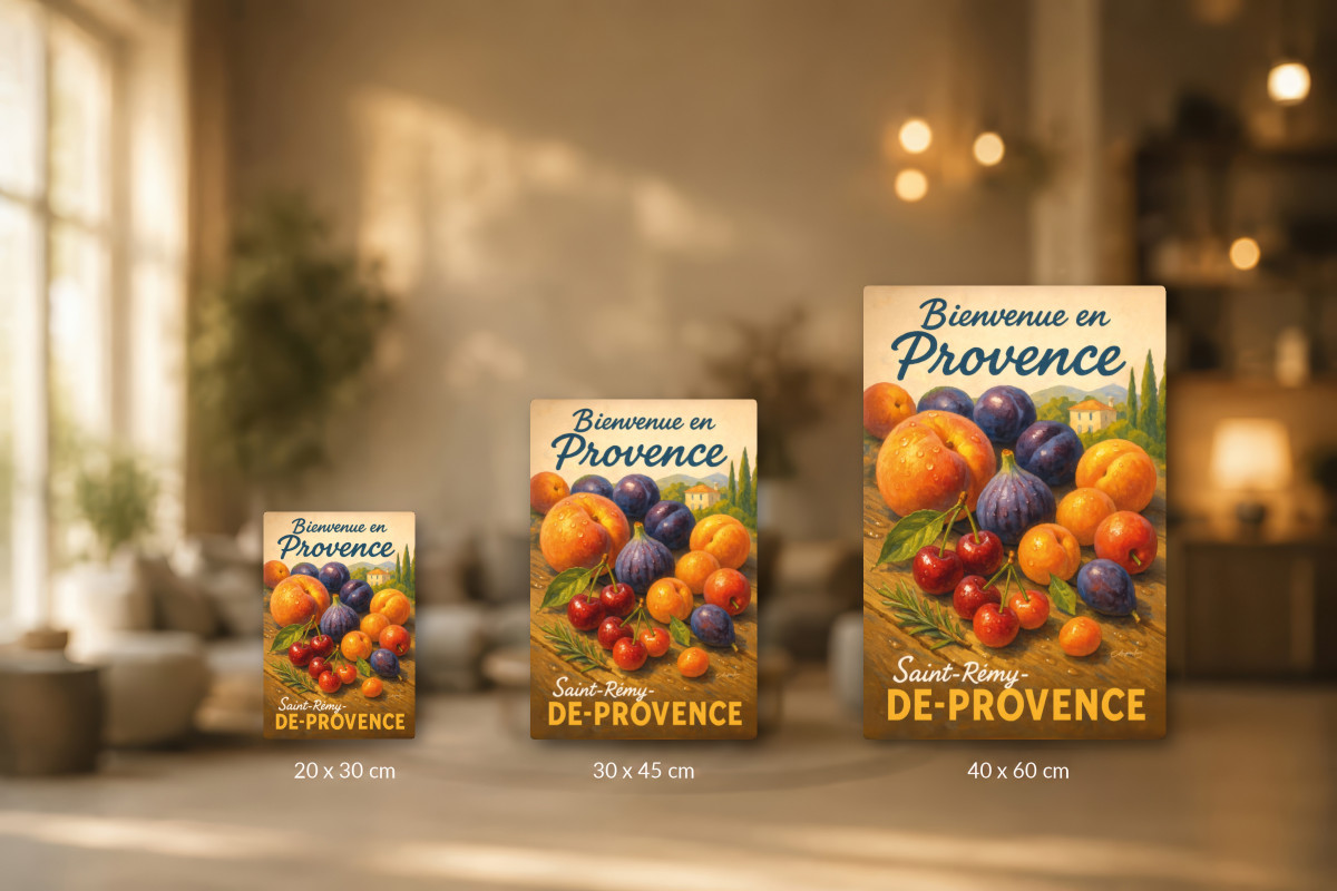 Collection 40x60 — Fruits du Sud – Saveurs d’un été en Provence