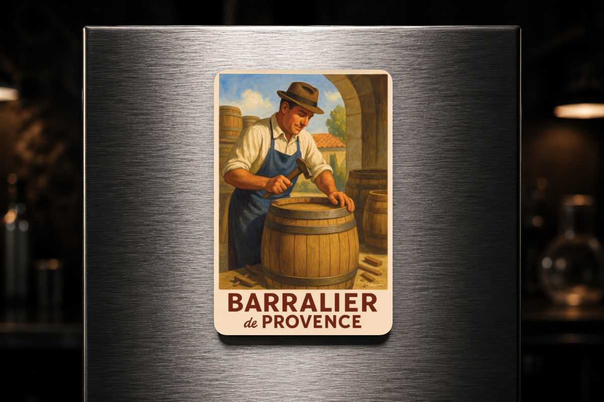 Mockup magnet 05 — Magnet Barralier de Provence