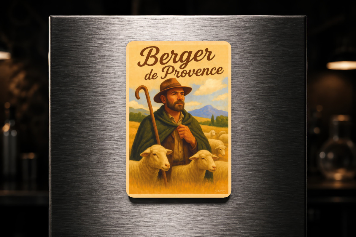 Mockup magnet 05 — Magnet Berger de Provence