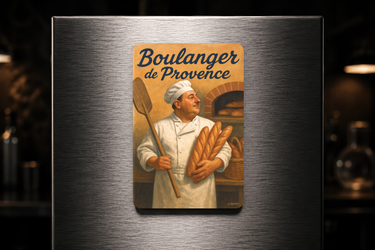 Mockup magnet 05 — Magnet Boulanger de Provence