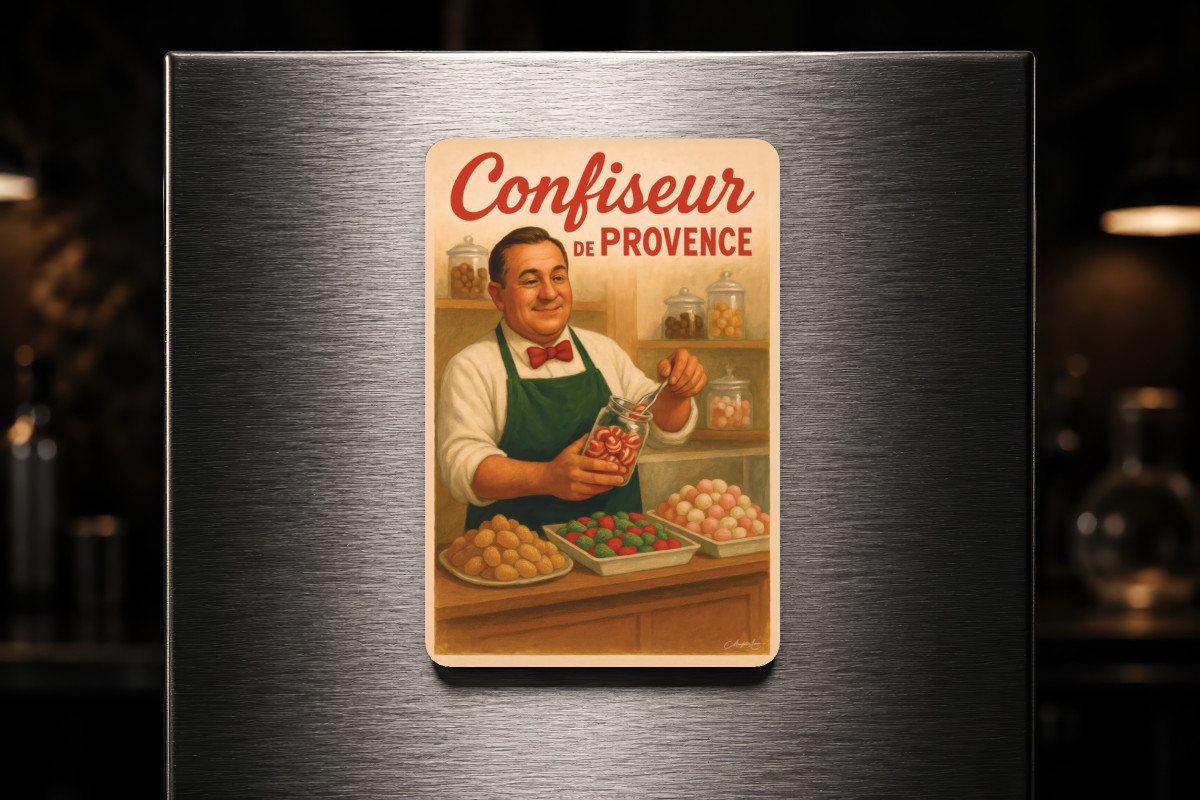 Mockup magnet 05 — Magnet Confiseur de Provence