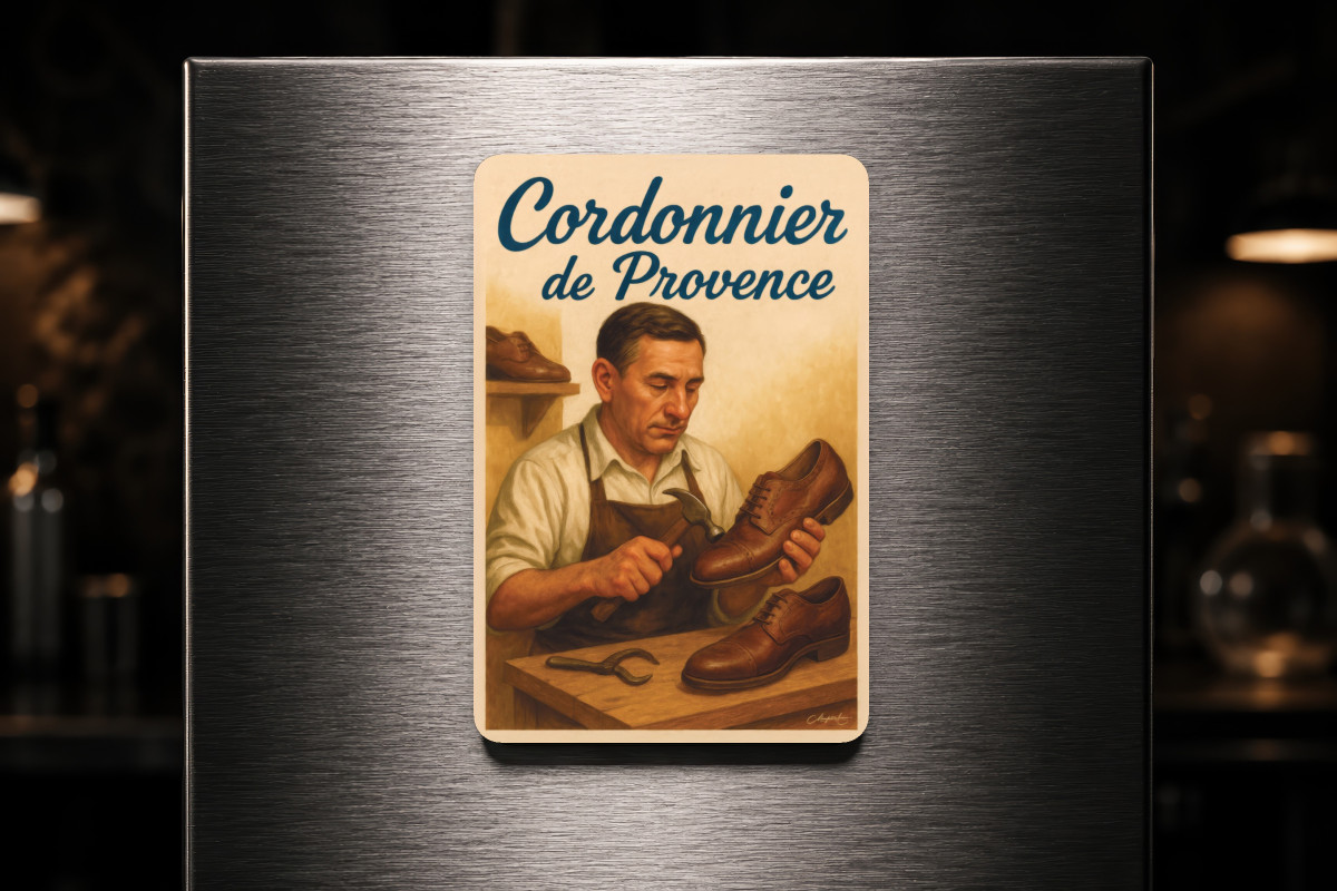 Mockup magnet 05 — Magnet Cordonnier de Provence