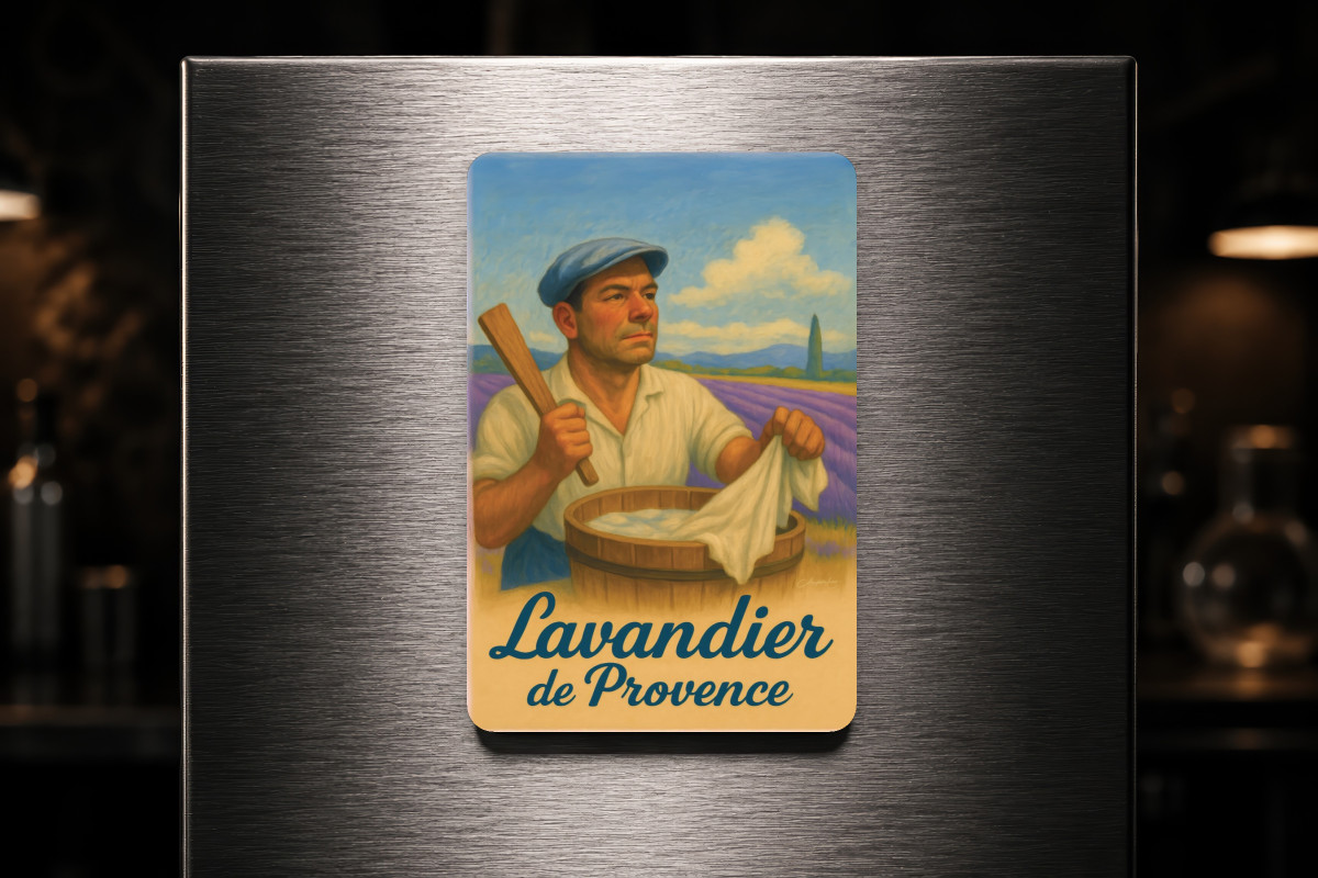 Mockup magnet 05 — Magnet Lavandier de Provence