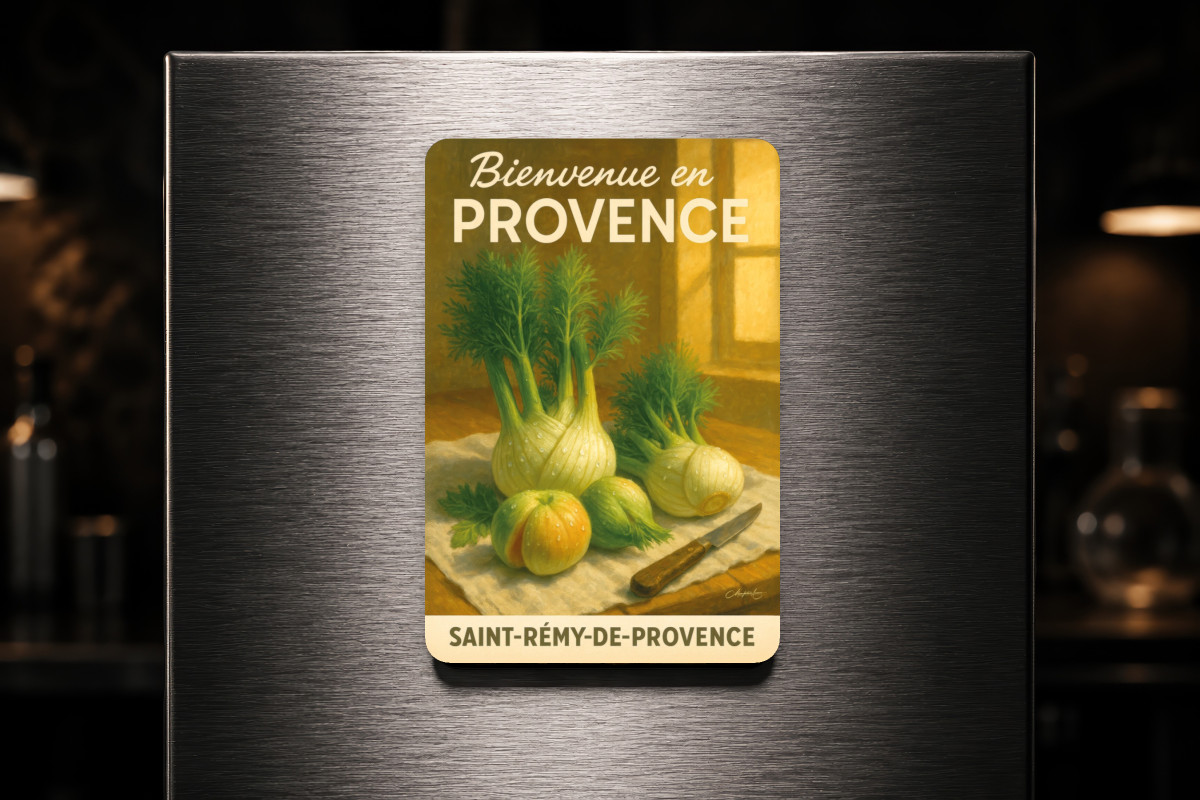 Mockup magnet 05 — Magnet Fenouil de Provence – Fraîcheur Anisée