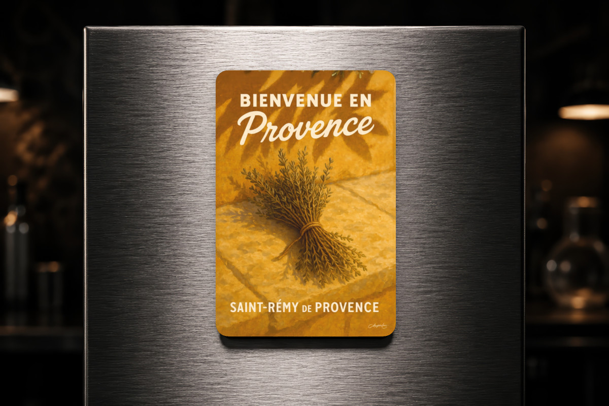 Mockup magnet 05 — Magnet Herbes de Provence – Senteurs du Sud
