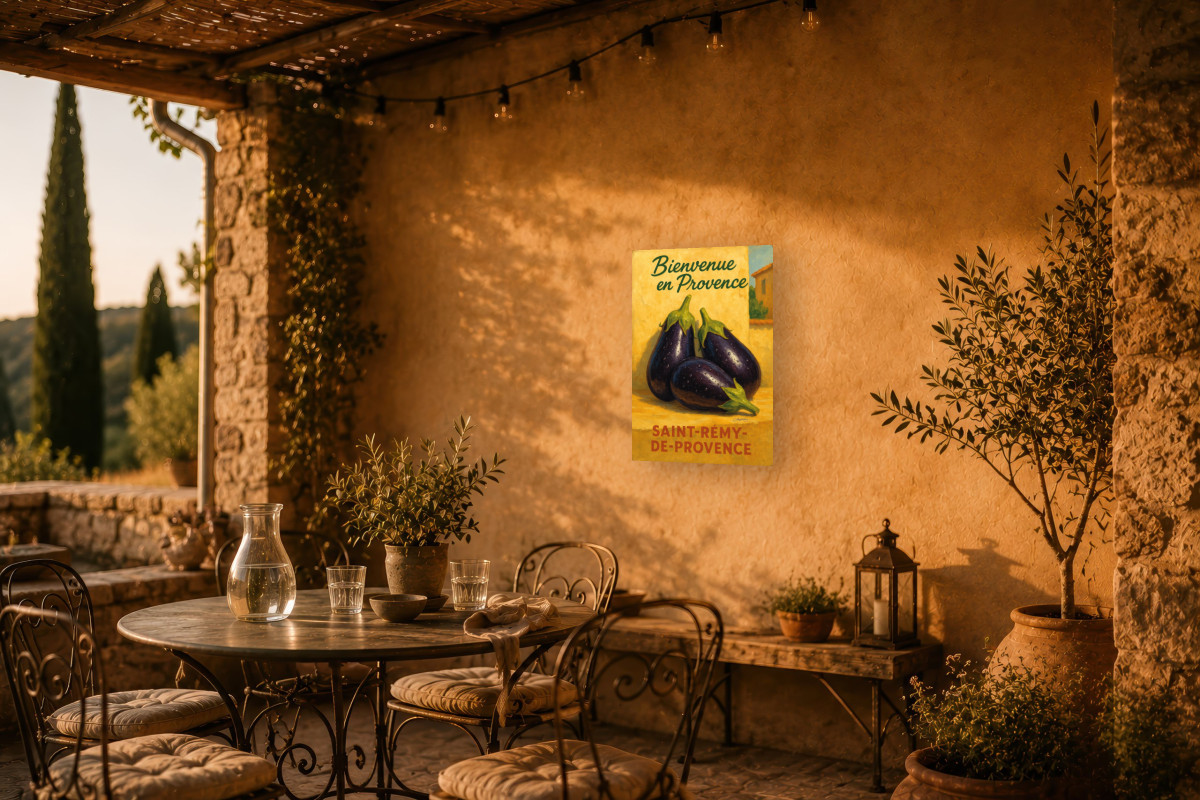 V02-24 — Aubergines de Provence – Trésor du Soleil