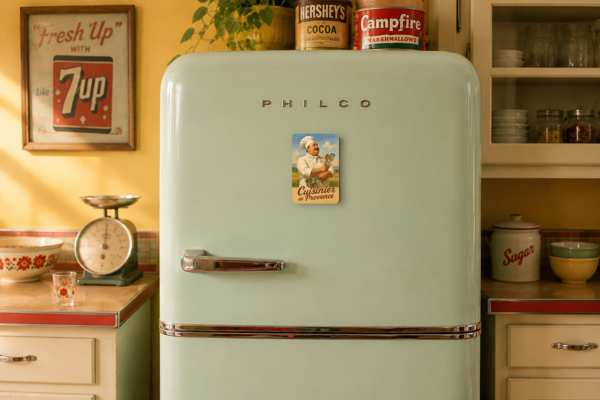 Mockup magnet 07 — Magnet Cuisinier de Provence