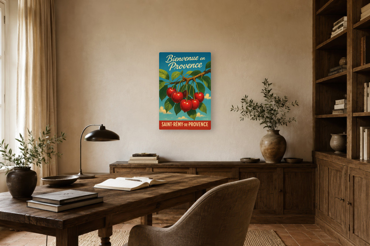 V01-04 — Rouge éclat – Cerises de Provence au soleil