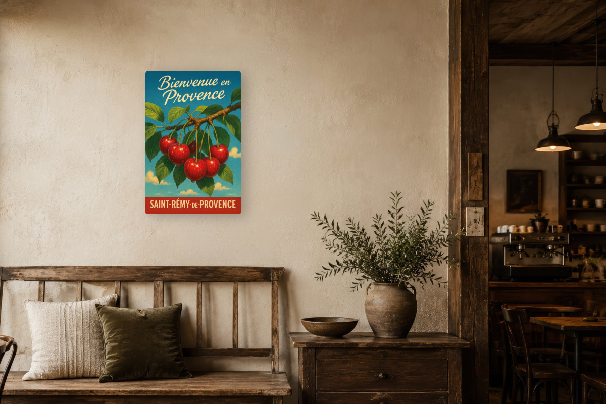 V01-05 — Rouge éclat – Cerises de Provence au soleil