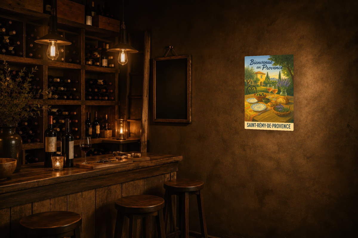 V02-21 — Dîner sous les cyprès – Saveurs de Saint-Rémy