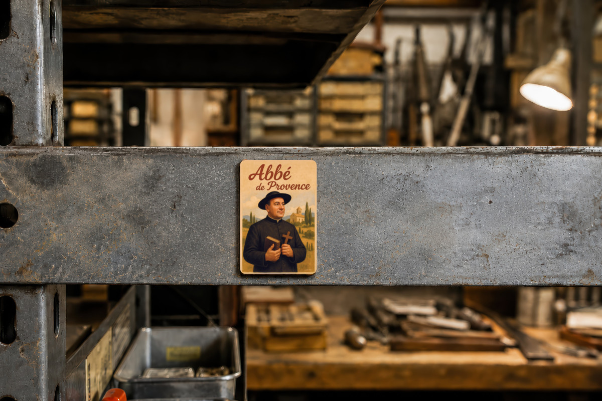Mockup magnet 08 — Magnet Abbé de Provence