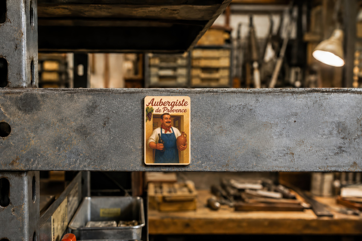 Mockup magnet 08 — Magnet Aubergiste de Provence