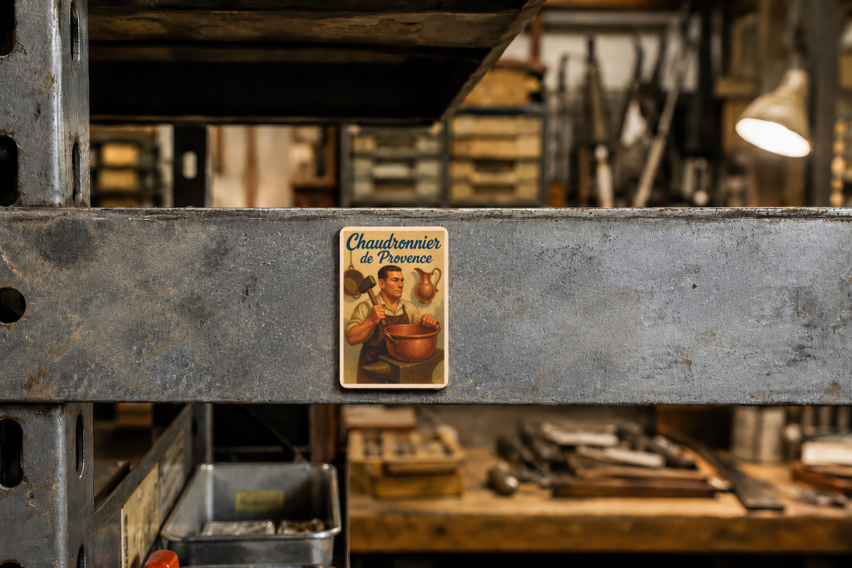 Mockup magnet 08 — Magnet Chaudronnier de Provence