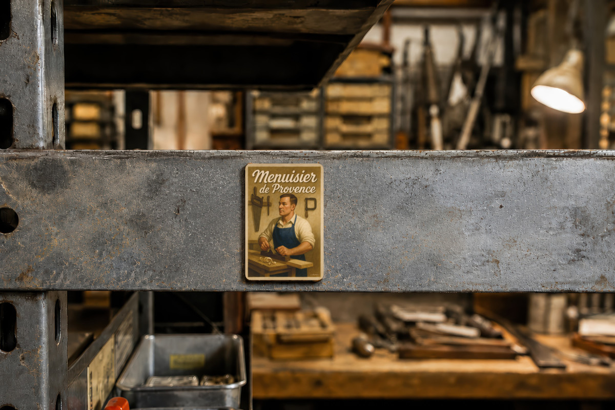 Mockup magnet 08 — Magnet Menuisier de Provence