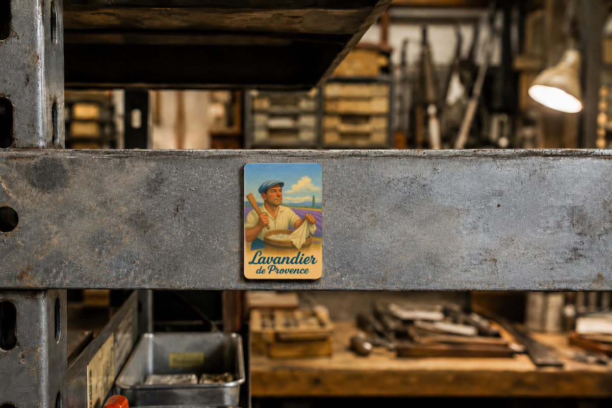 Mockup magnet 08 — Magnet Lavandier de Provence