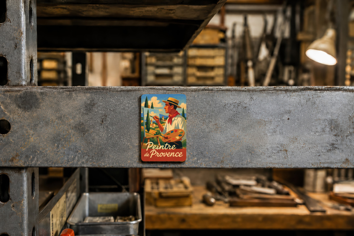 Mockup magnet 08 — Magnet Peintre de Provence – Couleurs du Midi