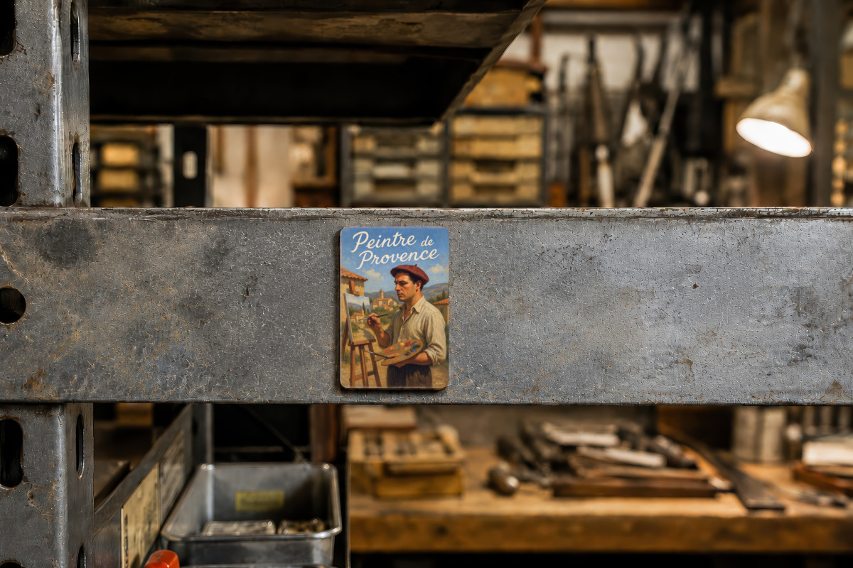 Mockup magnet 08 — Magnet Peintre de Provence – L’œil et la main