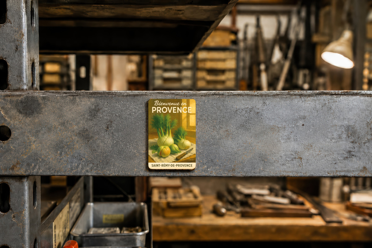 Mockup magnet 08 — Magnet Fenouil de Provence – Fraîcheur Anisée