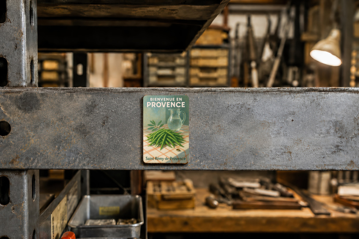 Mockup magnet 08 — Magnet Haricots de Provence – Simplicité Gourmande