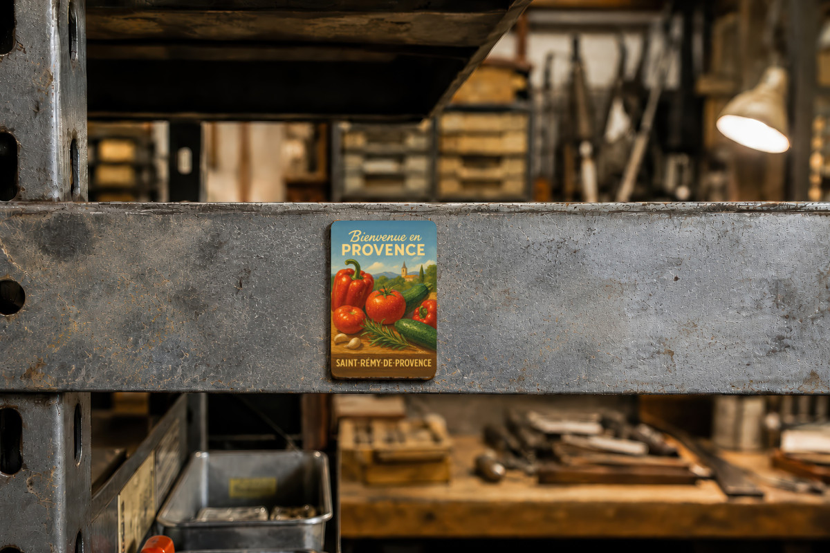 Mockup magnet 08 — Magnet Légumes de Provence – Saveurs du Terroir