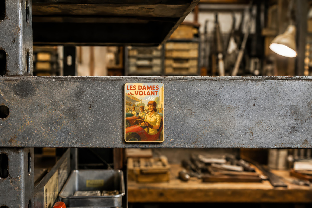 Mockup magnet 08 — Magnet Les dames du volant 1939