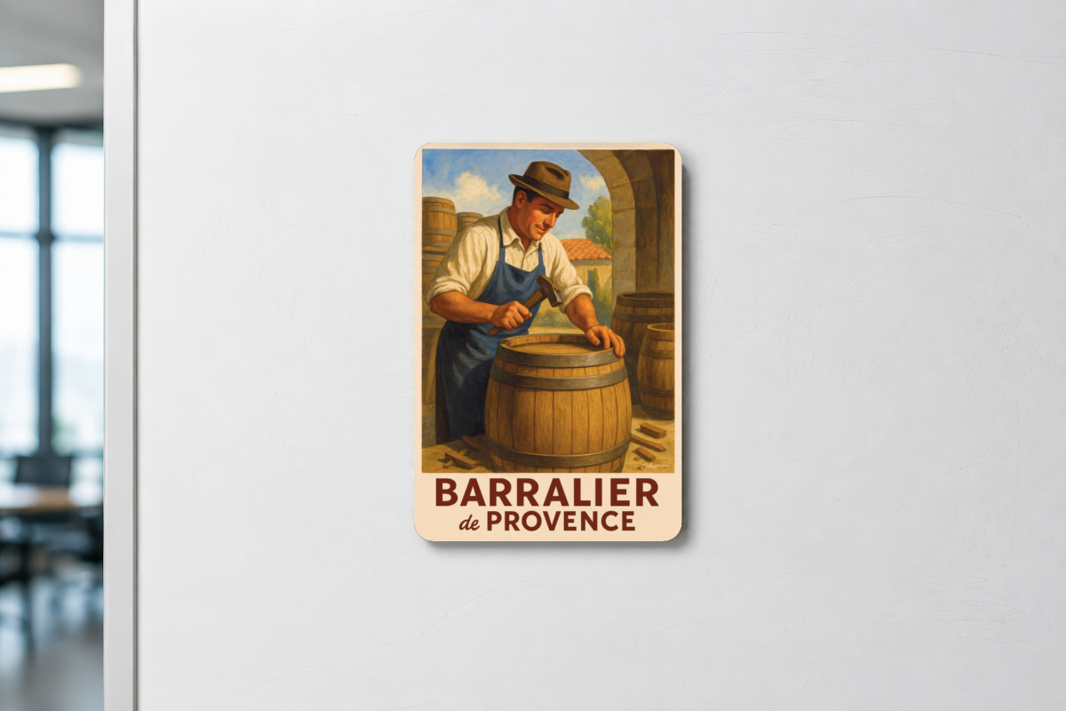Mockup magnet 09 — Magnet Barralier de Provence