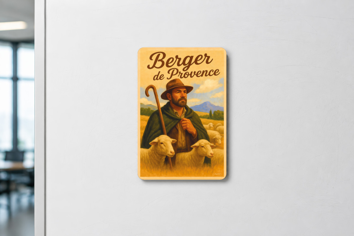 Mockup magnet 09 — Magnet Berger de Provence