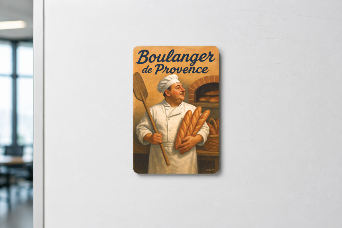 Mockup magnet 09 — Magnet Boulanger de Provence