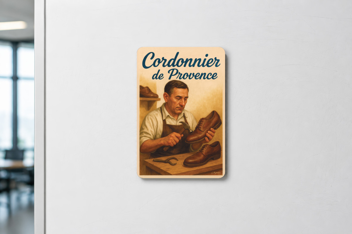 Mockup magnet 09 — Magnet Cordonnier de Provence