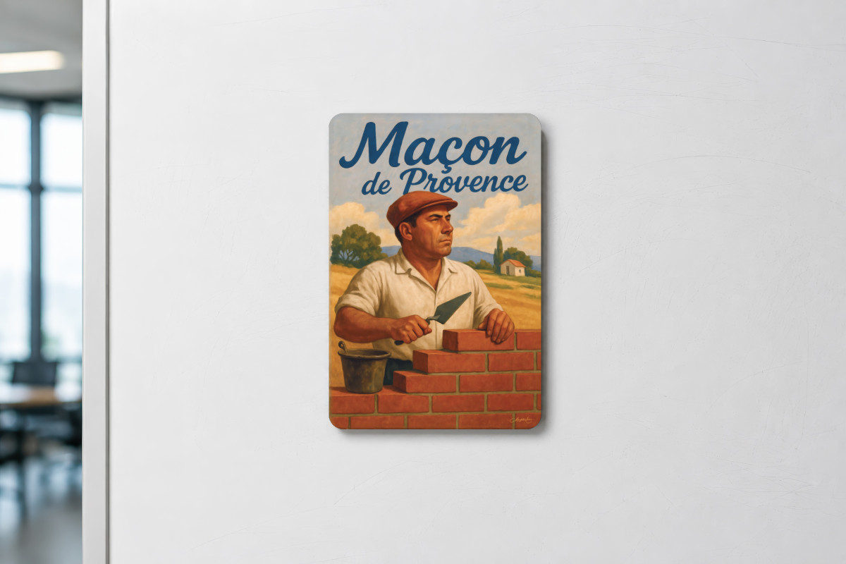 Mockup magnet 09 — Magnet Maçon de Provence