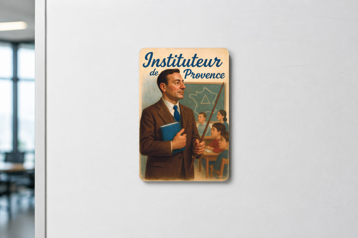 Mockup magnet 09 — Magnet Instituteur de Provence – L’école des enfants