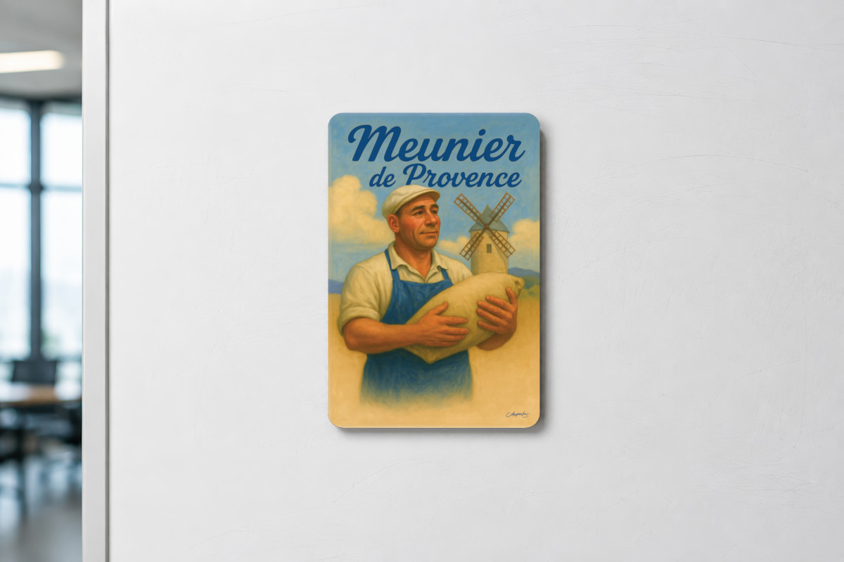 Mockup magnet 09 — Magnet Meunier de Provence