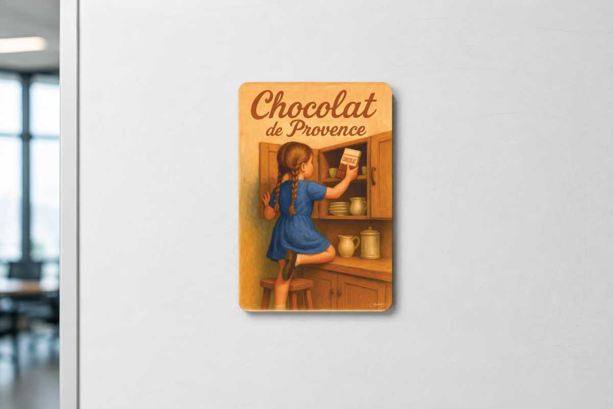 Mockup magnet 09 — Magnet Chocolat de Provence – L’envie gourmande