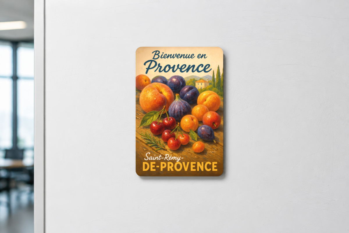 Mockup magnet 09 — Magnet Fruits du Sud – Saveurs d’un été en Provence