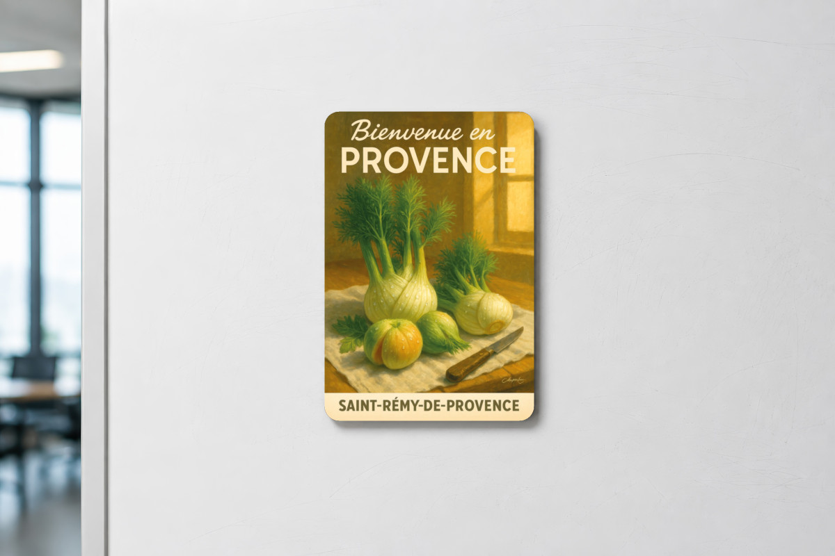 Mockup magnet 09 — Magnet Fenouil de Provence – Fraîcheur Anisée